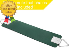 Swing Seat, Replacement Swing with Metal Triangle Ring, Support 250Lb Heavy Duty