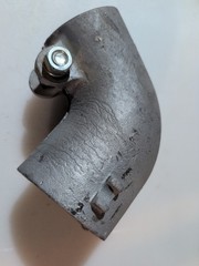 GameTime Galvanized 3 1/2″ O.D. to 2 3/8″ I.D. Swing Set Pipe End Bracket – NOS