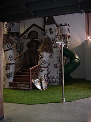 Daniel’s Wood Land Custom Commercial Castle Playground