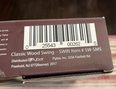 Swurfer Swift Maple Classic Wood Tree Disc Swing for Kids SW-SMS