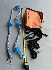 Climbing Rope & Colorful Disc Tree Swing Seat 200 Kg 1 Inch X 6.6 Feet