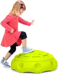 Two Sided Rock Around Wobble Disk and Climbing Dome for Toddlers and Kids – R…