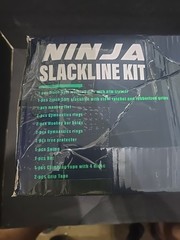Branton Fitness Ninja Warrior 50’ Slackline Kit