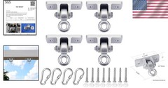 Heavy Duty Swing Hangers Set of 4 – Indoor Outdoor