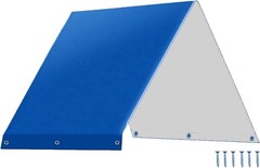 Playground Canopy,52″ x 90″ Outdoor Swingset Shade Kids Playground Roof Canop…