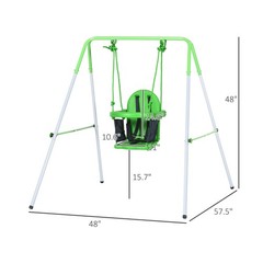 Swing for Toddlers with Safety Harness for 3-36 Months