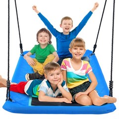 700lbs Large 60″ Platform Tree Swing for and Adults, Heavy Duty Waterproof & …