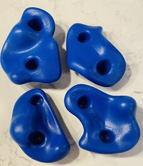1 Box of play action climbing rocks (4 pieces)