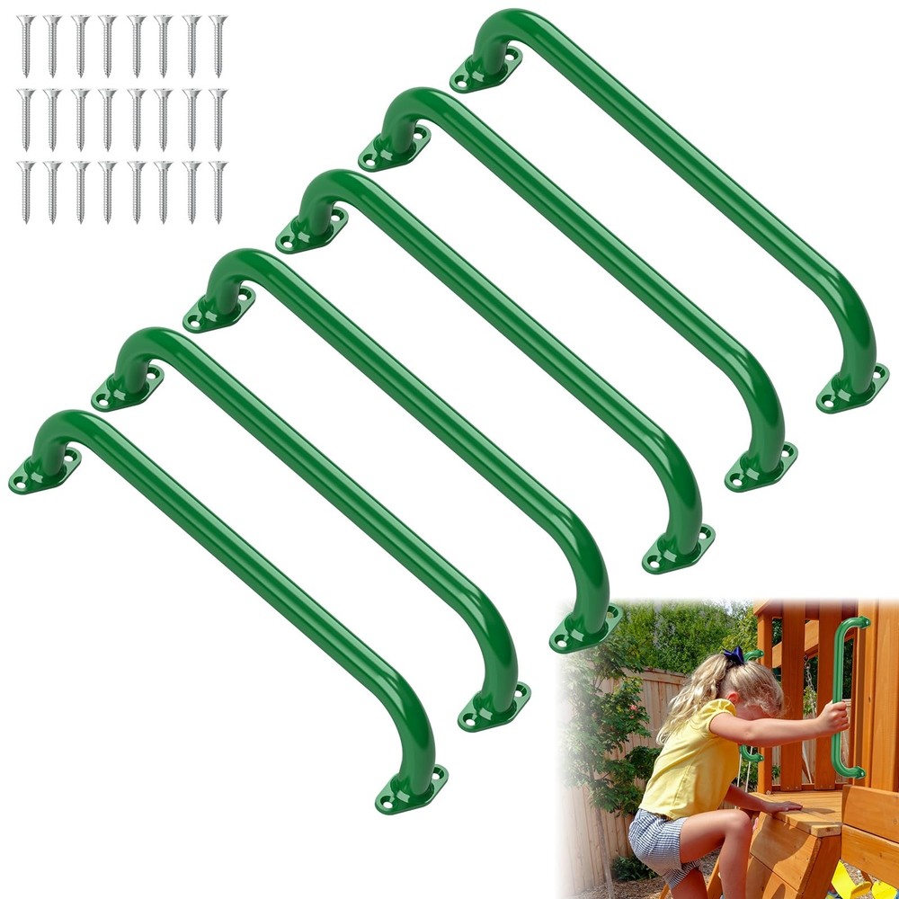 17.3 Inch Safety Playground Handles Metal Indoor Outdoor Climbing Monkey Bars…