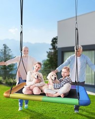 Tree Swing Kids & Adults 60″ Waterproof Rectangle Platform Swing 700lbs Heavy