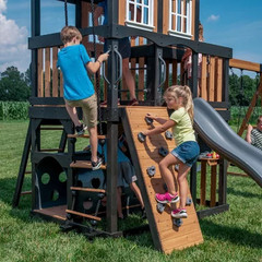 Backyard Discovery Mystic Tower Cedar Swing Set FREE SHIPPING USA