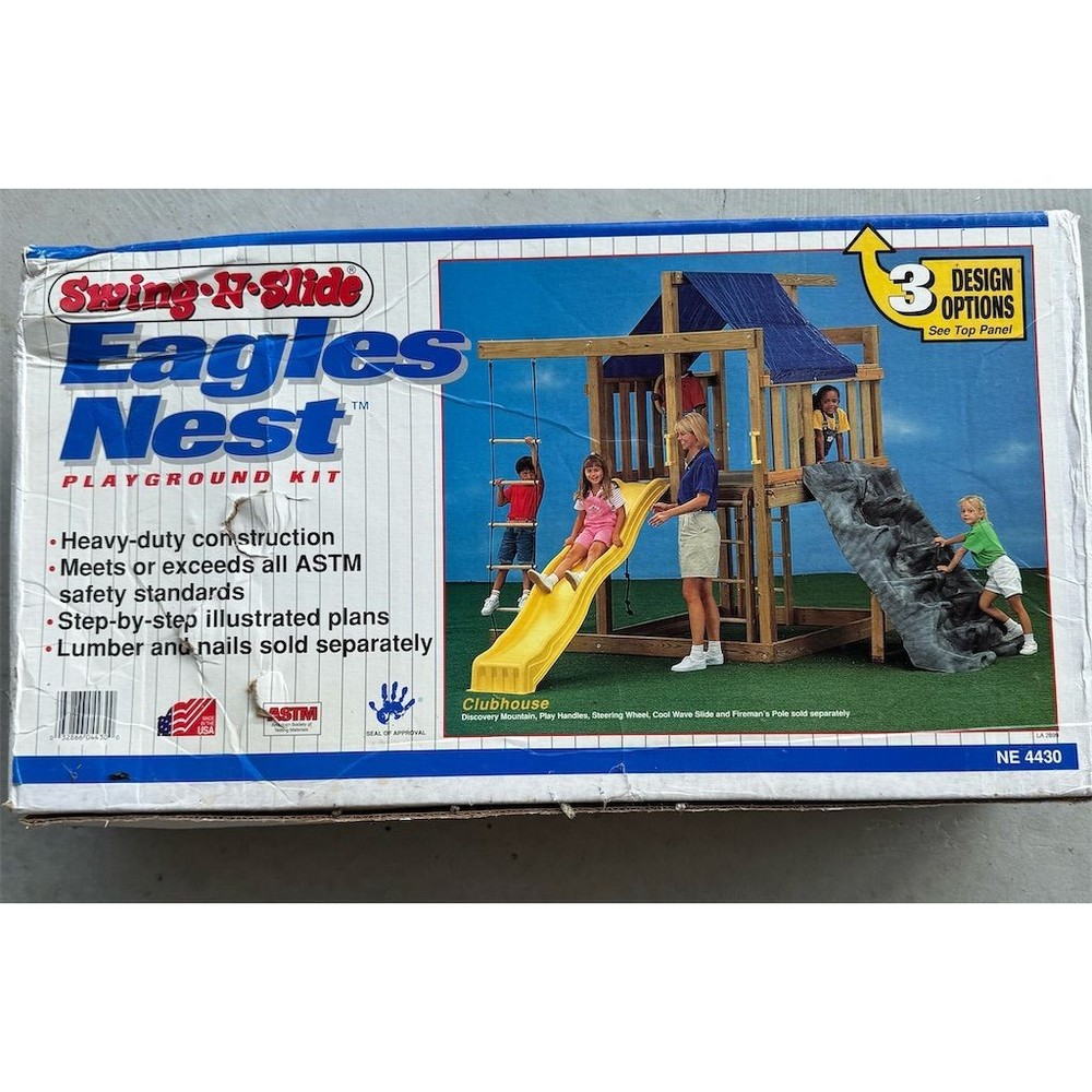 Swing-N-Slide Eagles Nest Playground Kit GREAT DEAL! FREE SHIPPING! New in Box!