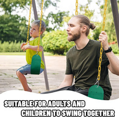 2 Pack Suitable For Kids And Adults Comes W/ Hooks & Chains Perfect For Backyard