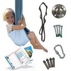 Sensory Swing for Kids Indoor Ceiling/Outdoor Tree Hanging Kit – Therapeutic …