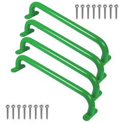 Purife17.2 Inch Metal Green Playground Handles Pack of 4- Outdoor Swing Sets …