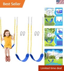 Durable Anti-Slip Swing Seat Replacement Kit for Kids Playground