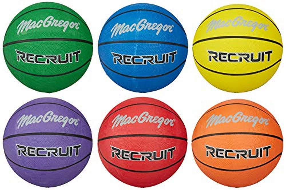 Recreation Ball Set High Pebble Rubber 22 Inch Kids Indoor Outdoor 5 Colors