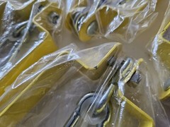 6Pcs Yellow Swing Hangers with Snap Hooks Metal Swing Heavy Duty Set Accessories
