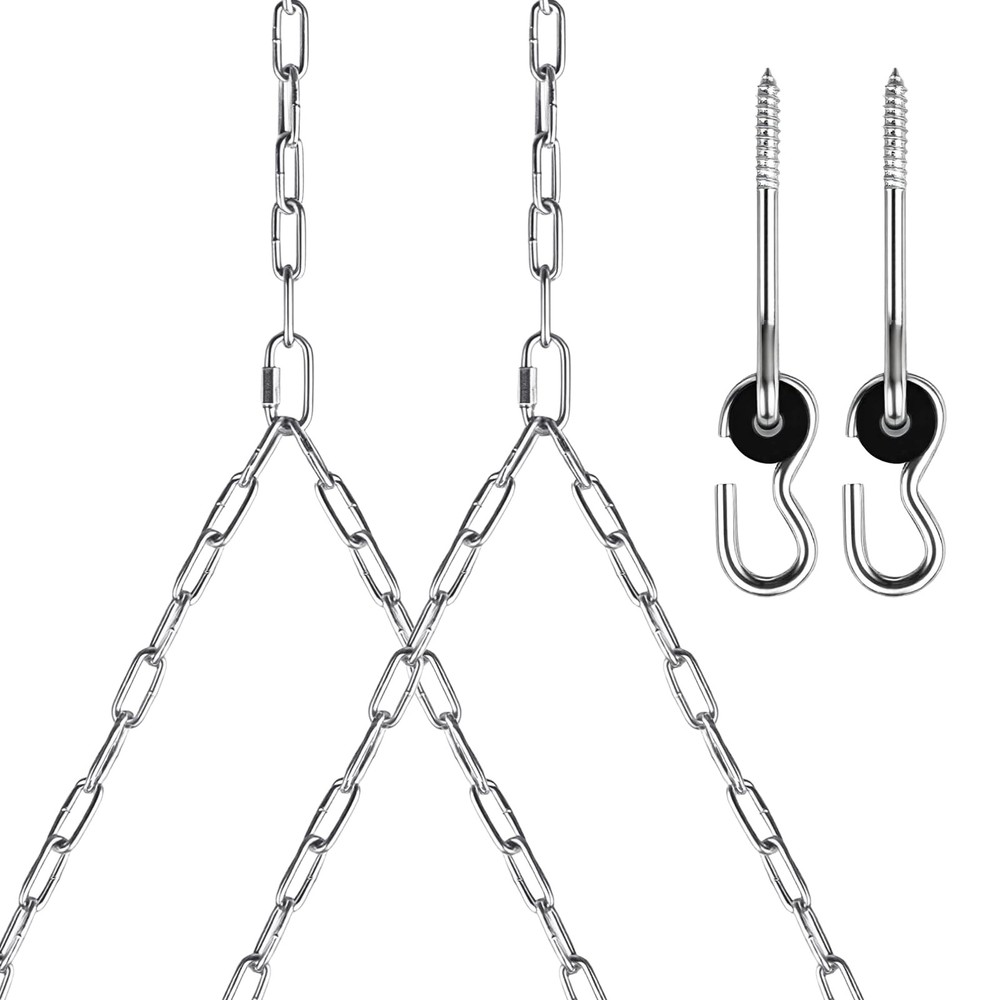 7.75FT Heavy Duty Porch Swing Chain Kit, 2 Pack