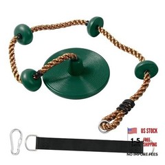Climbing Rope Disc Swing for Kids Outdoor‌ – Heavy Duty ‌Tree Swings‌ with Non