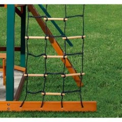 Swing-N-Slide Playsets Cargo Climbing Net Tubular Wooden Dowels 30 in. x 96 in.