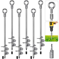 Earth Anchors 30 Inch Heavy Duty Set 6