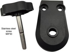 Garden Swing Plastic Fittings for Mainstays Belden Park Version Black