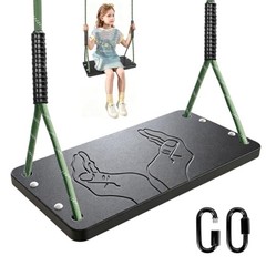 Heavy Duty Swing Seat, Non Slip Tree Swing Seat Set Playground Swing Set