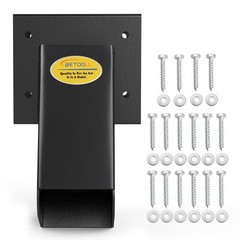 BETOOLL 90° A-Frame Middle Swing Set 3.5″ x 5.5″ x 3.5″, Black-middle