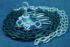 Swing set,tire swivel swing chains,Playset tirekit,Zinc Plated eyebolts,PVC54YBG