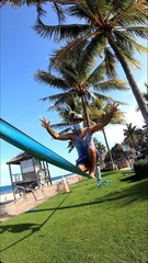 ZenMonkey Slackline Kit with Tree Guards, Fabric Carrying Bag and Instructio…
