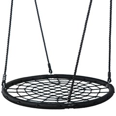 48” Spider Web Tree Net Swing PE Rope Large Size for Kids Play Outdoor Garden
