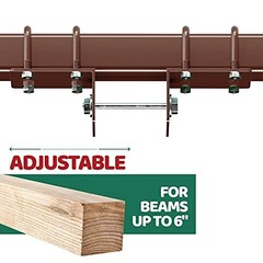 Swingset Conversion Bracket – No Tree, No Problem, Convert Your Swingset Brown