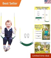 Stainless Steel Triangle Swing Seat for Family Fun – Supports Up to 440 lbs