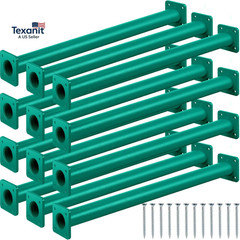 12 Pack Monkey Bars Swing Set Accessories Rods Playset Ladder Rungs Hardware Kit