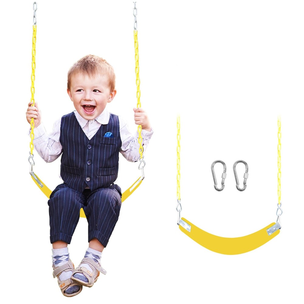 Swing Set for with 66” Chain-Play Swing for Adults with Stainless Steel Taian…