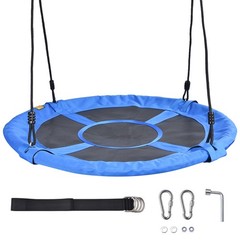 700Lbs Spinner Swing Kids Round Mat Swing Great for Tree, Swing Set Backyard