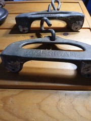 Vintage Cast Iron Swing Set Seat Playground Equipment