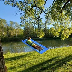 60″ Extra Large Rectangle Tree Swing – Heavy Duty 700lb Capacity, Waterproof …