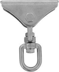 Get Out! Heavy Duty 2200lb Tire Swing Swivel Hanger Kit 2pk – 360 Degree Spin…