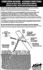 XDP Recreation 70113 Ground Anchor Kit