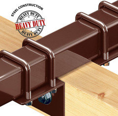 Swingset Conversion Bracket – No Tree, No Problem, Convert Your Swingset into a