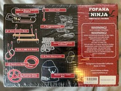 Fofana Ninja Warrior Obstacle Course – 65′ Ninja Slackline Backyard Fun NEW!