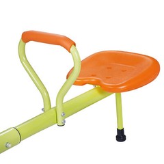 Heavy-Duty 2-4 Kids Seesaw 360 Degree Spinning with Handle Play Outdoor Game Toy
