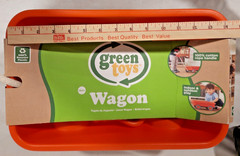 GREEN TOYS WAGON 100% COTTON ROPE HANDLE FOR INDOOR OR OUTDOOR PLAY BRAND NEW