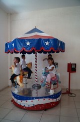 American Classic Carousel – Indoor Outdoor ride on for kids of all ages.