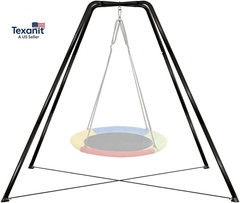 Swing Stand for Kids, 330LBS Heavy Duty Metal Swings Frame for Backyard Indoor,