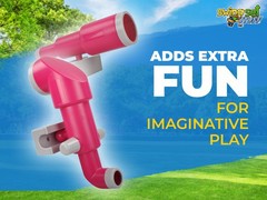 SWING SET STUFF INC MONOCULAR COMBO KIT (PINK) playground fort children toy 0299