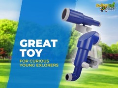 SWING SET STUFF INC MONOCULAR COMBO KIT (BLUE) outside yard residential kid 0299