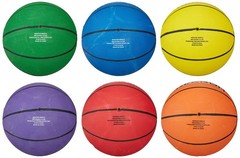 Recreation Ball Set High Pebble Rubber 22 Inch Kids Indoor Outdoor 5 Colors